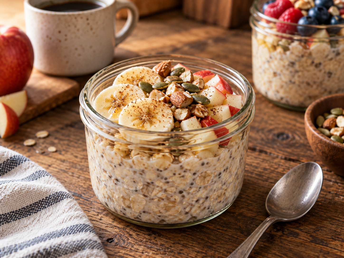Overnight Oats Schichtarbeiter-Style